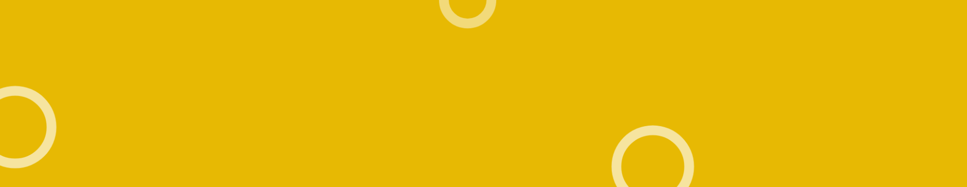 Fond jaune avec cercles clairs
